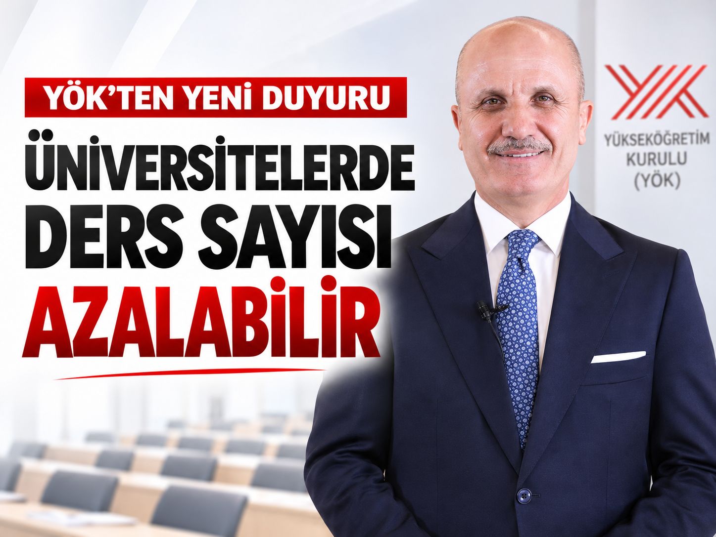 Üniversitelerde ders sayısı azalabilir: YÖK'ten yeni duyuru