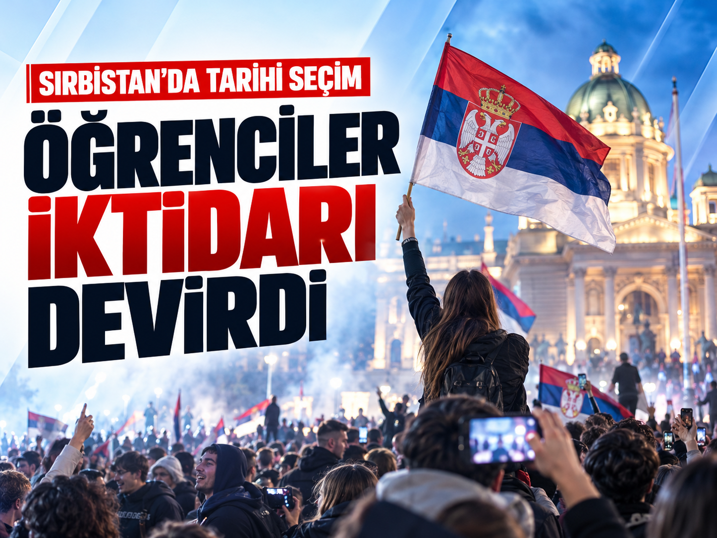 Sırbistan'da öğrenciler kazandı! Vucic yenilgiyi kabul etti