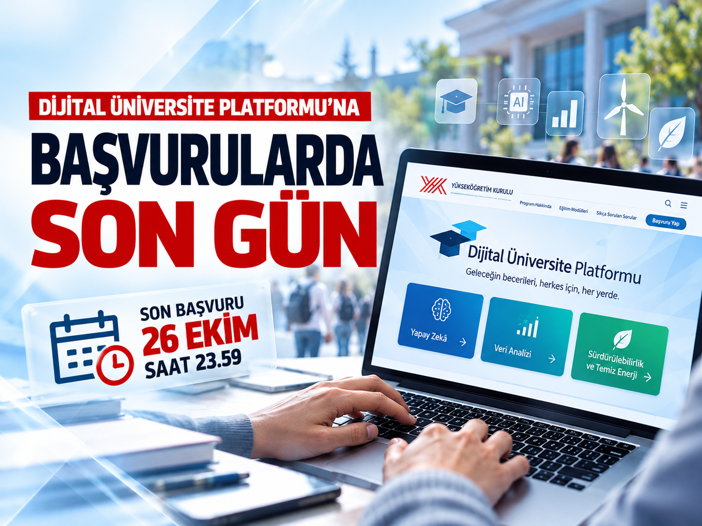 Ücretsiz yapay zekâ eğitiminde son saatler! Başvurular kapanıyor