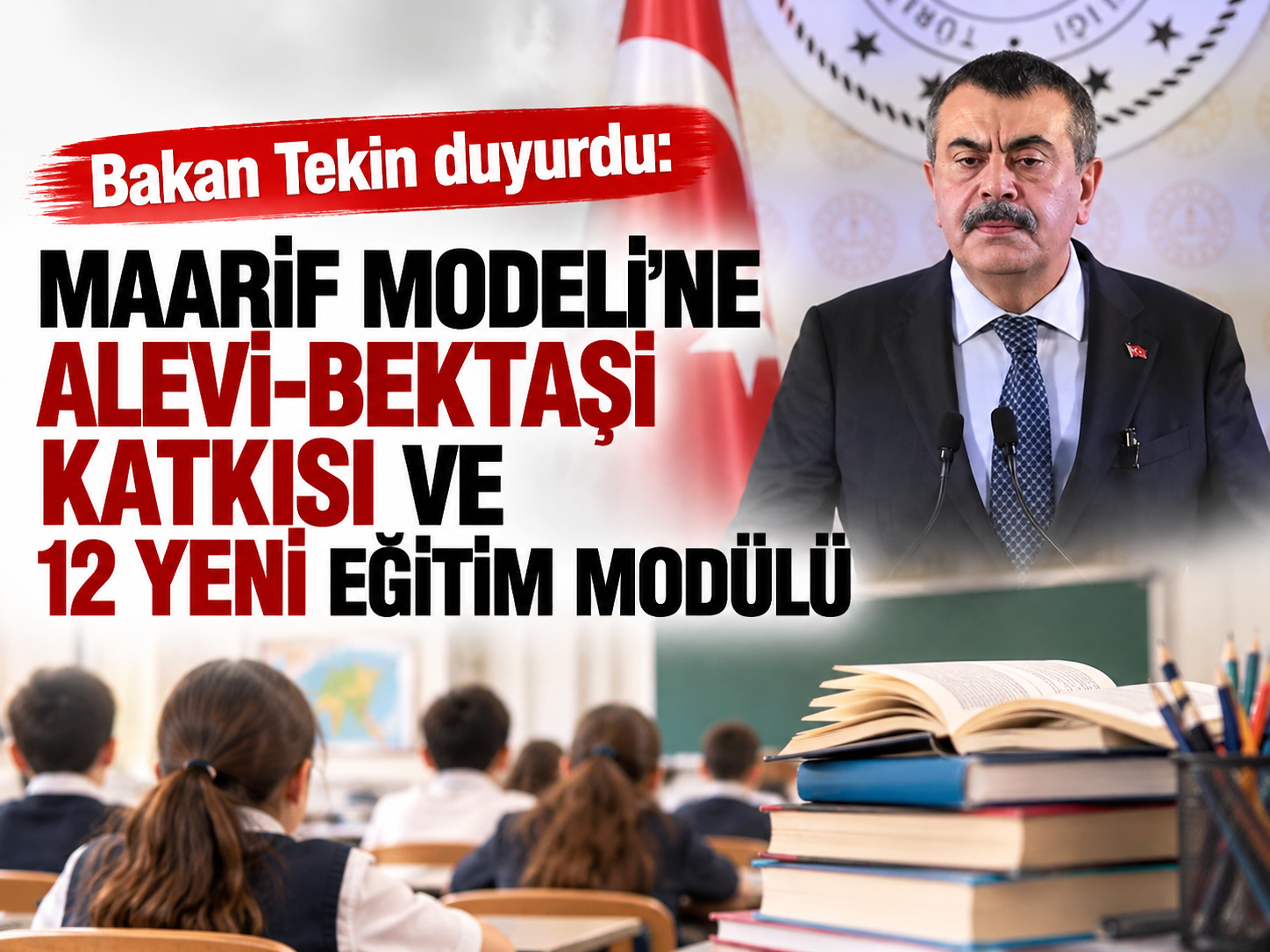 Bakan Tekin duyurdu: Maarif Modeli'ne Alevi-Bektaşi katkısı ve 12 yeni eğitim modülü