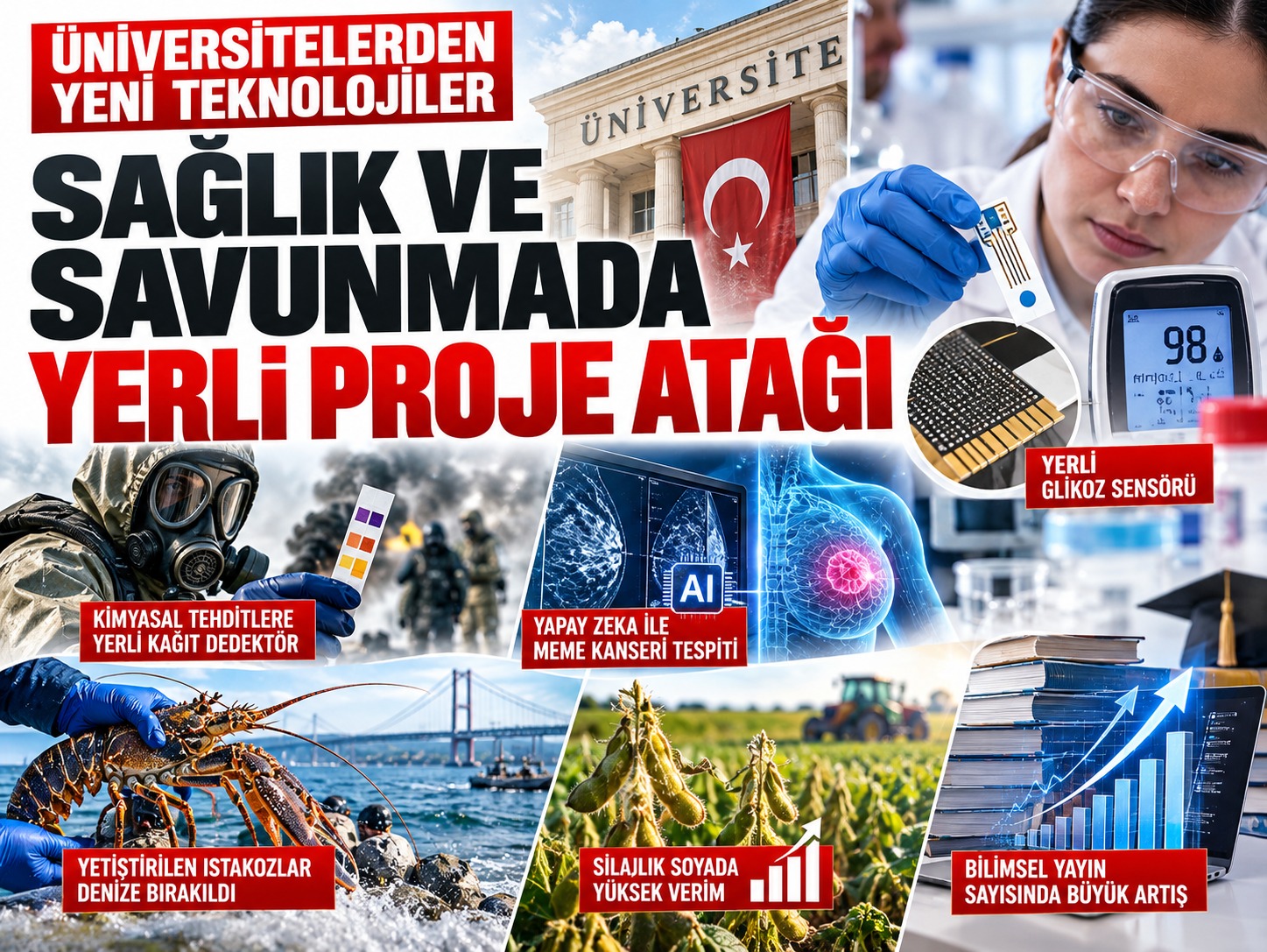 YÖK haftanın öne çıkan üniversite projelerini paylaştı