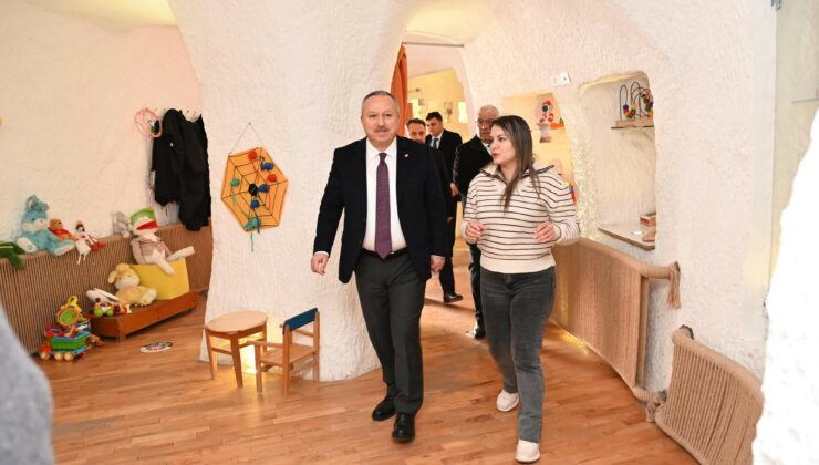 Vali Fidan Engelli Bireylerle Atölye Çalışmasına Katıldı