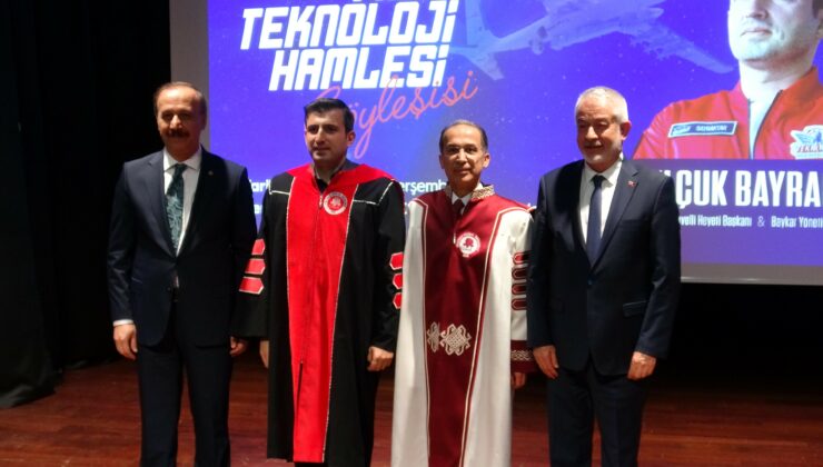 Selçuk Bayraktar’a Fahri Doktora Unvanı