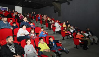Bilecik’te çocuklara ücretsiz animasyon filmleri gösterimi