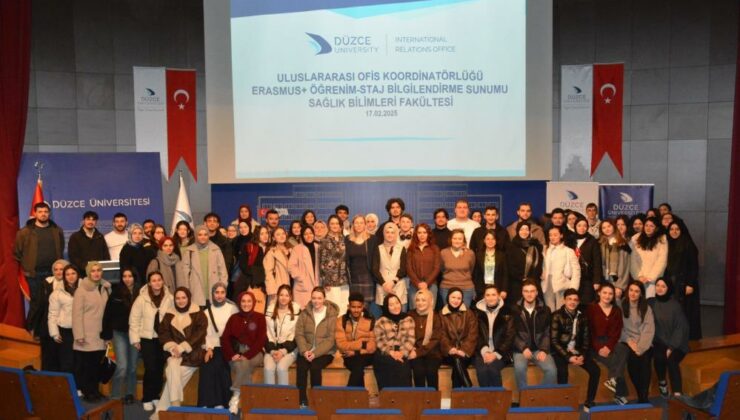 Erasmus fırsatları anlatıldı