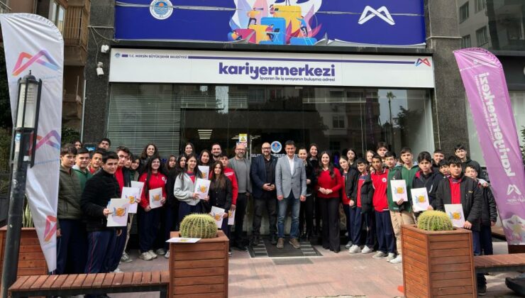 Geleceğin meslekleri Mersin’de tanıtılıyor!