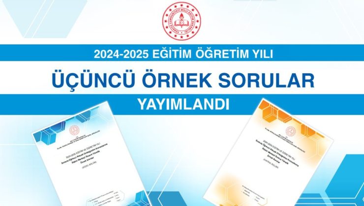 Lgs üçüncü örnek sorular yayımlandı
