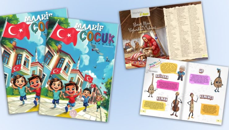 MEB’den çocuklara özel yeni dergi “Maarif Çocuk” yayında