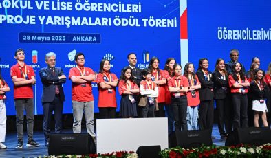 TÜBİTAK proje yarışmalarında ödüller sahiplerini buldu