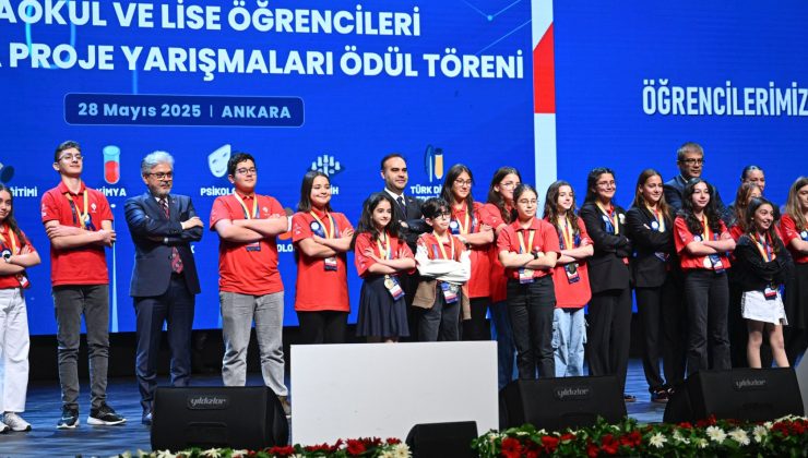 TÜBİTAK proje yarışmalarında ödüller sahiplerini buldu