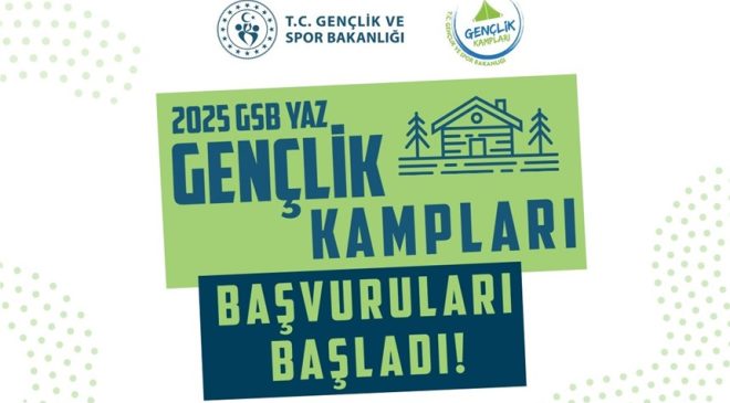 Gençlik ve Spor Bakanlığı kamplara davet ediyor