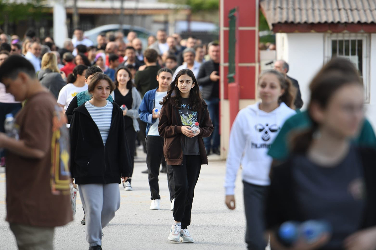 Öğrenciler LGS için ter döküyor