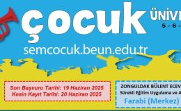Çocuk üniversitesi başlıyor