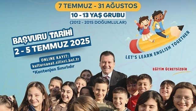 10-13 yaş grubu için ücretsiz ingilizce eğitimi
